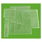 Clear Plastic Re-closable Zipper Storage Bags Choose: Mil, Size and Pack
