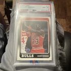 Fleer 1988 Fleer Michael Jordan #17 Chicago Bulls PSA 8 Graded Card