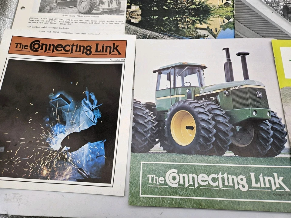 Vintage John Deere Tractor  Agriculture Brochure Pamphlets Ads Advertising Lot - Image 4 of 4