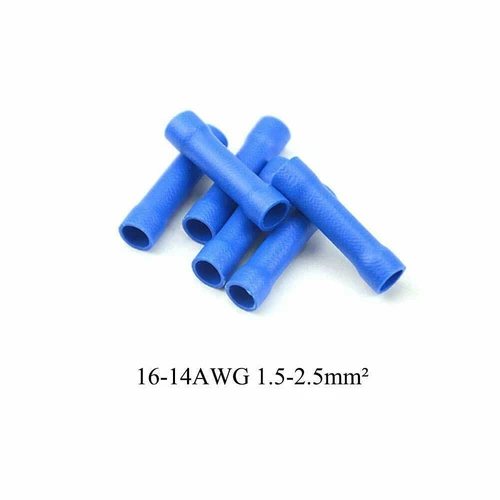 PVC Stoßverbinder Isoliert 0,1 - 6,0 mm² Kabelverbinder Quetsch Verbinder - Bild 5 von 12