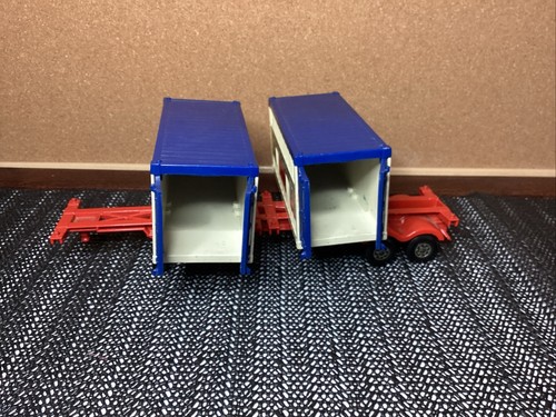Matchbox Super Kings Scammell Tractor & K-17 Trailer with Gentransco Containers. - Picture 10 of 15