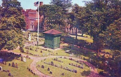 Copp's Hill Burying Ground Boston Massachusetts Postcard Unposted