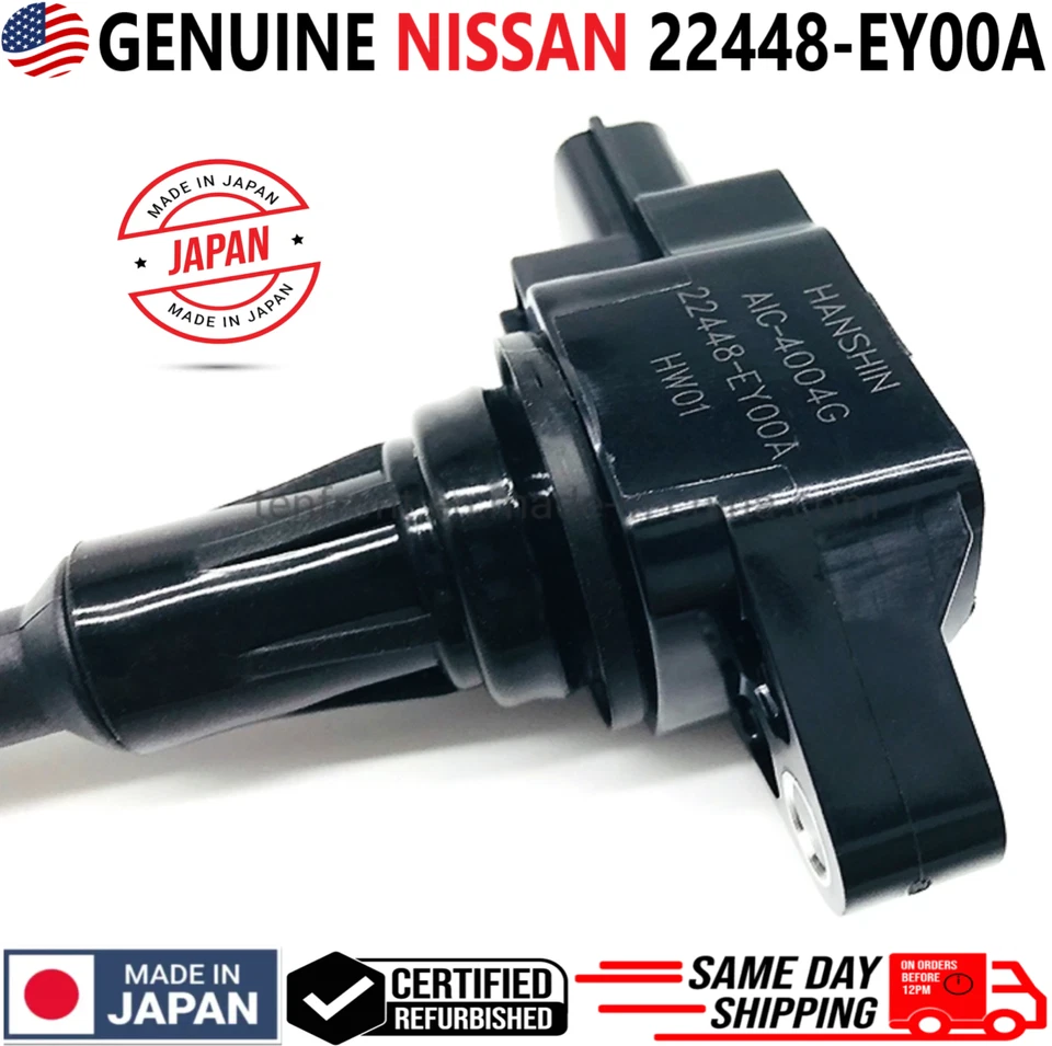 OEM NISSAN Ignition Coils For 2008-2017 Infiniti & Nissan 3.7L V6, 22448-EY00A - Image 4 of 4