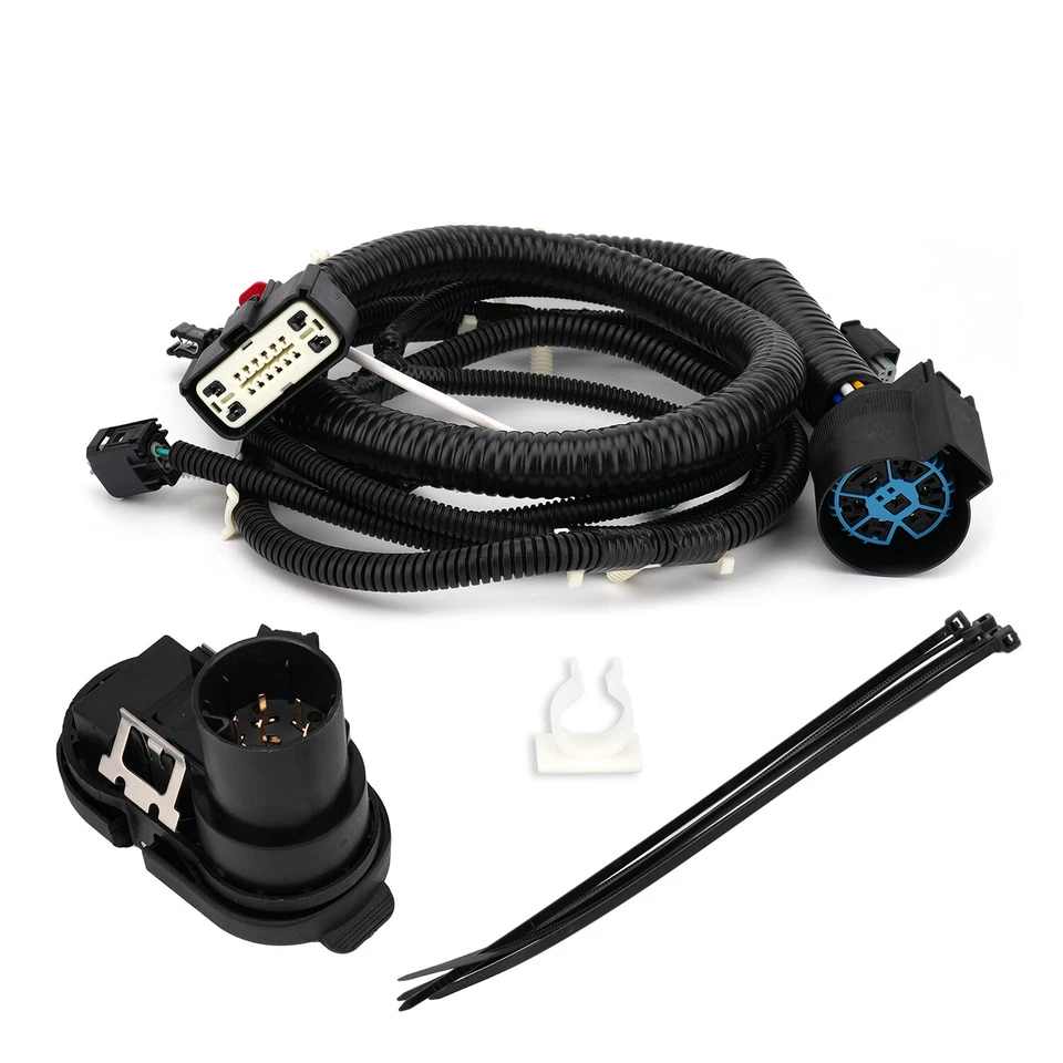 Trailer Tow Wiring Harness with 7 Pin Connector Kit For Ford F-150 2009-2014 - Image 3 of 4