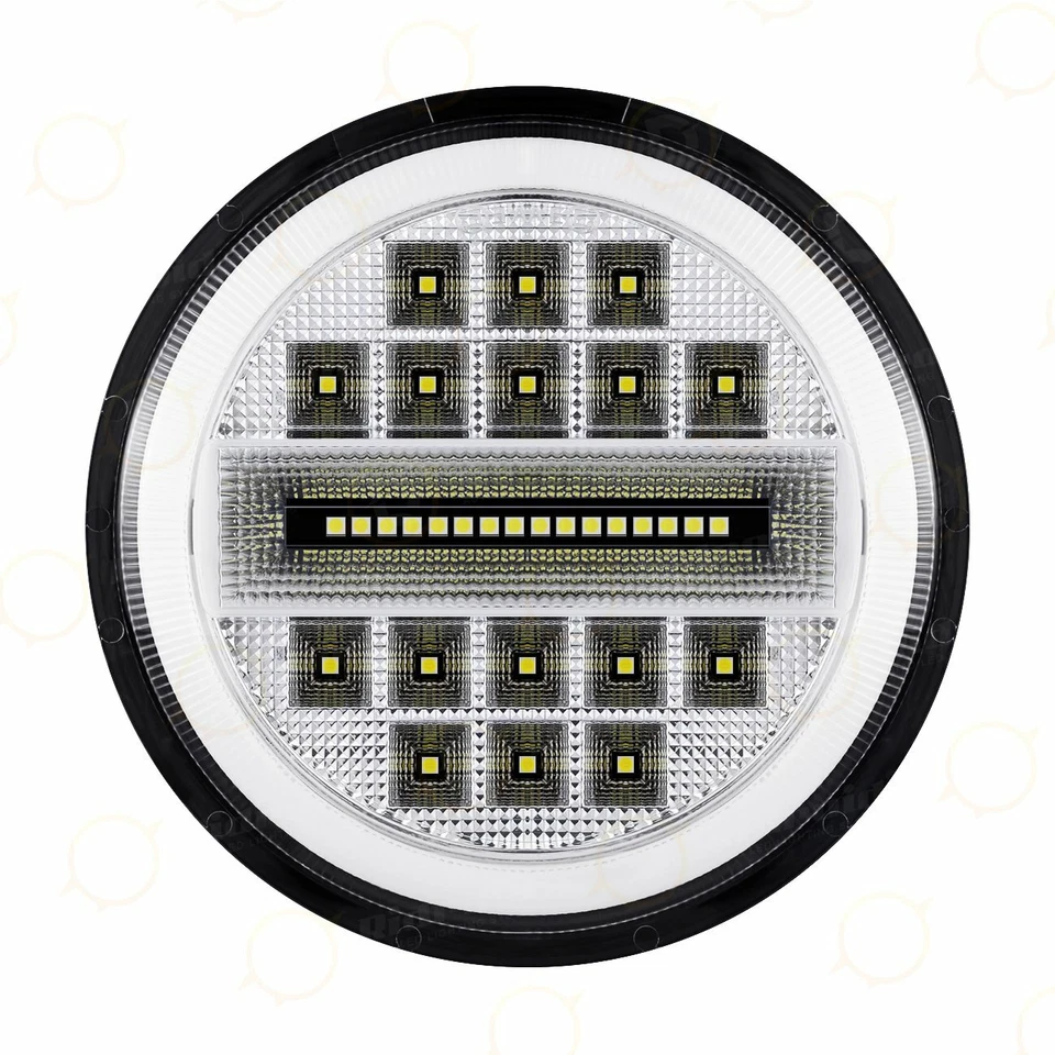 4 шт. 5,75 5 3/4 дюйма отражатель светодиодные фары герметичный луч Halo кольцо лампы - Изображение 2 из 4