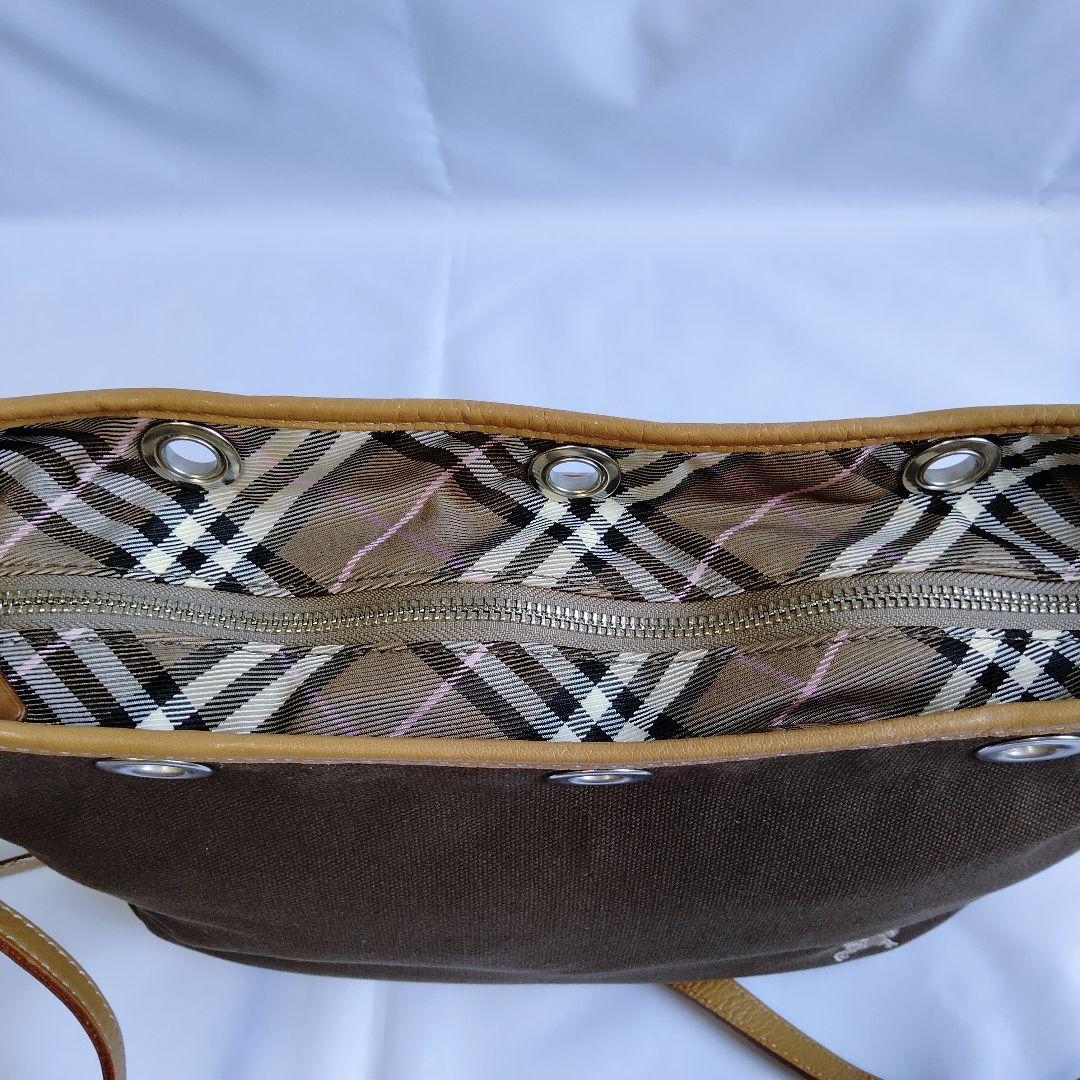 Burberry Blue Label Nova Check Shoulder Bag Canvas/Cotton Burberry Blue Label Nova Check Shoulder Bag Canvas/Cotton