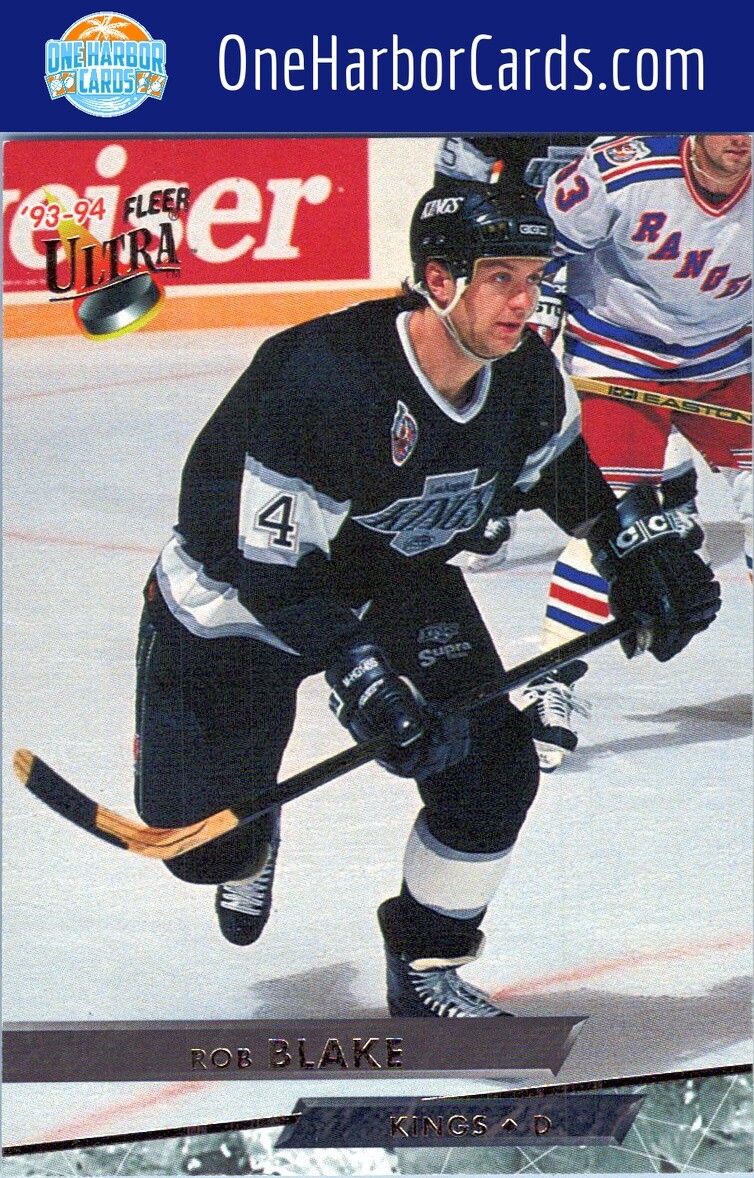 1993-94 Ultra Los Angeles Kings #24 Rob Blake