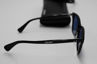 KENZO Paris AKA Cat Eye Sunglasses 50 - 19 - 145 Black MSRP  display picture 3