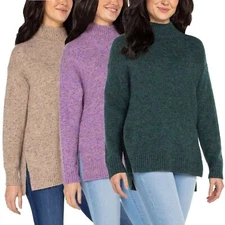 Well Worn Ladies' Nep Yarn Sweater