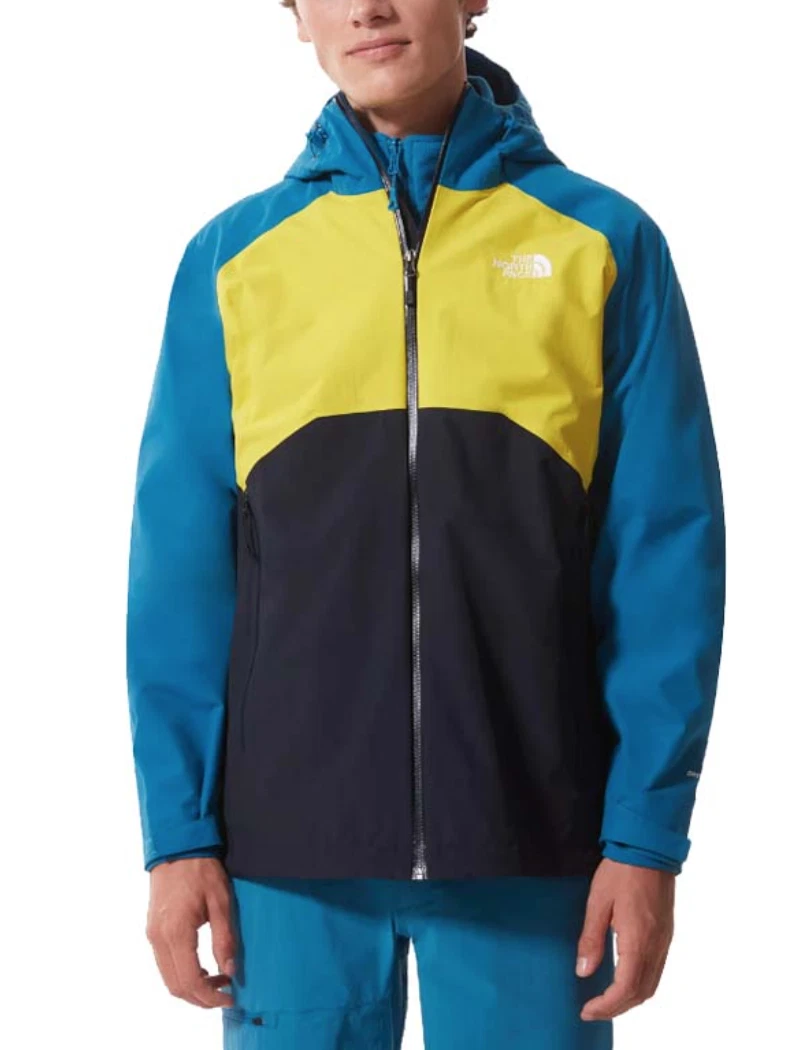 The North Face Mens Stratos Jacket / BNWT / Aviator Navy Yellow / RRP £145
Opens in a new window or