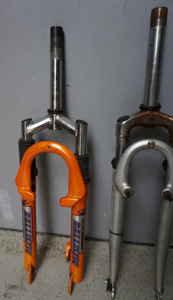 3 x Gabel Fork Fahrrad Federgabel RST Zoom Ballistic oldschool defekt (A023-573) - Bild 3 von 4