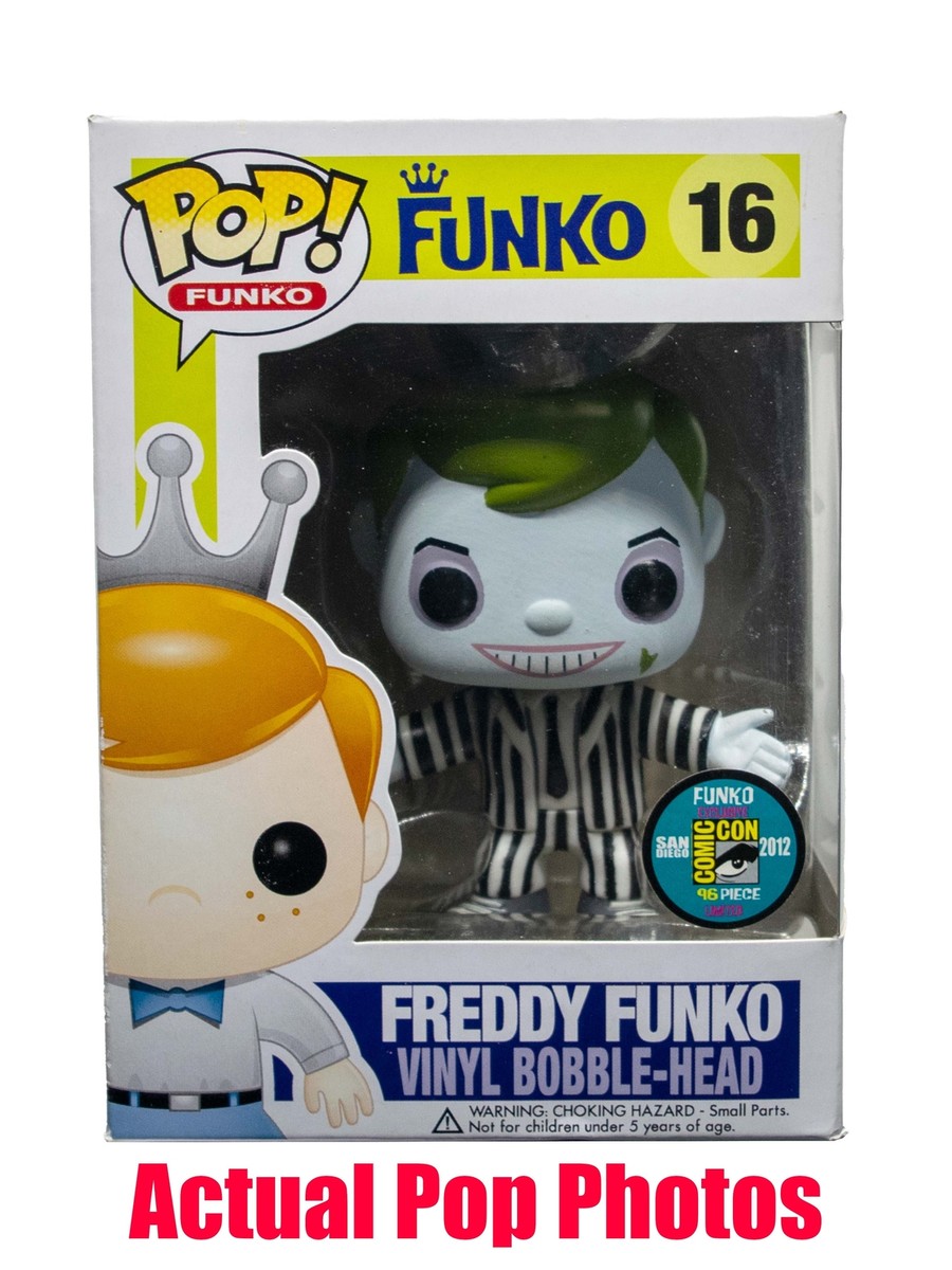 Funko Pop Freddy as Beetlejuice 16 - 2012 SDCC Exclusive /96
