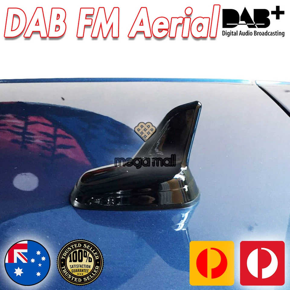 Antena aérea de radio estéreo digital para automóvil Pioneer DAB/DAB+ aleta de tiburón SMB DAB+ Foto 2 de 3
