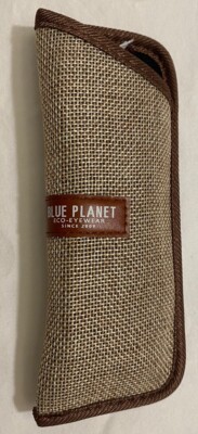 Blue Planet Eco-Eyewear GLASSES Red Frames BLUE LIGHT FILTERING Lens INDIE NWT