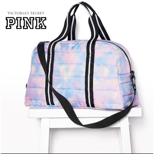 Victoria's Secret PINK Tie Dye Duffle Bag NEW - Picture 2 of 10