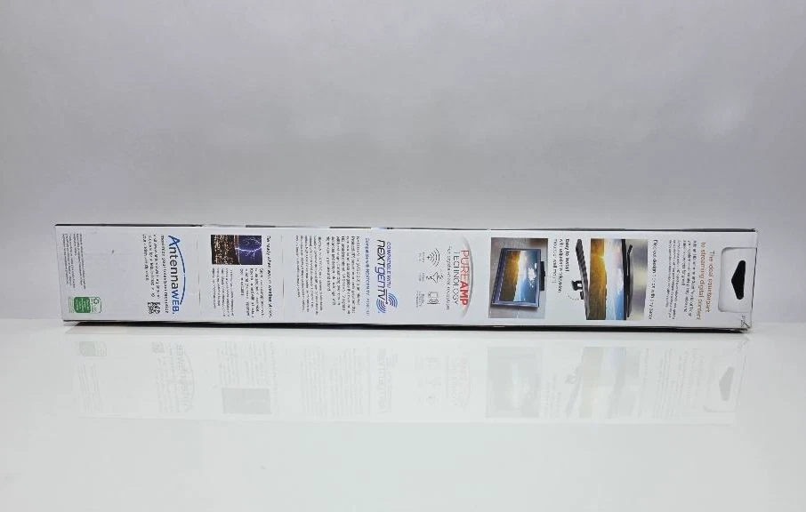 GE Amplified HD Digital TV Antenna, Long Range Smart TV Antenna Easy Mount 37075 - Image 3 of 4