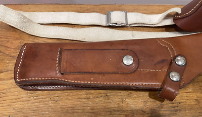 BUCHEIMER 916 SHOULDER HOLSTER BROWN LEATHER | eBay