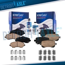 Front and Rear Ceramic Brake Pads for Town Country Grand Caravan Journey Routan