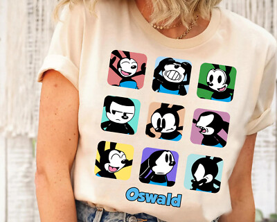 Disney Oswald The Lucky Rabbit Shirt Oswald Moods Unisex Adult Kid