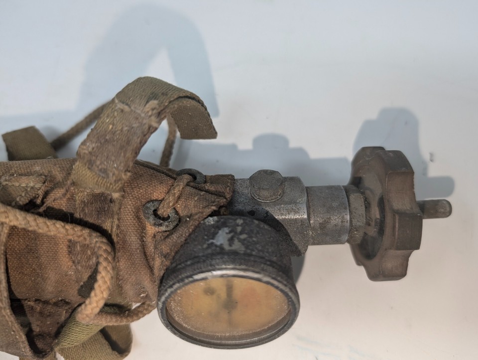 Vintage US Air Force USAF Oxygen Bailout Bottle & Cover (H4) eBay