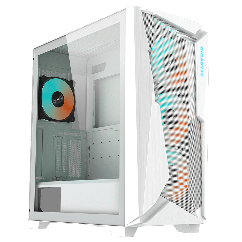 C301GW Gigabyte C301 Glass Mid tower E-ATX Seitenteil mit Fenster  