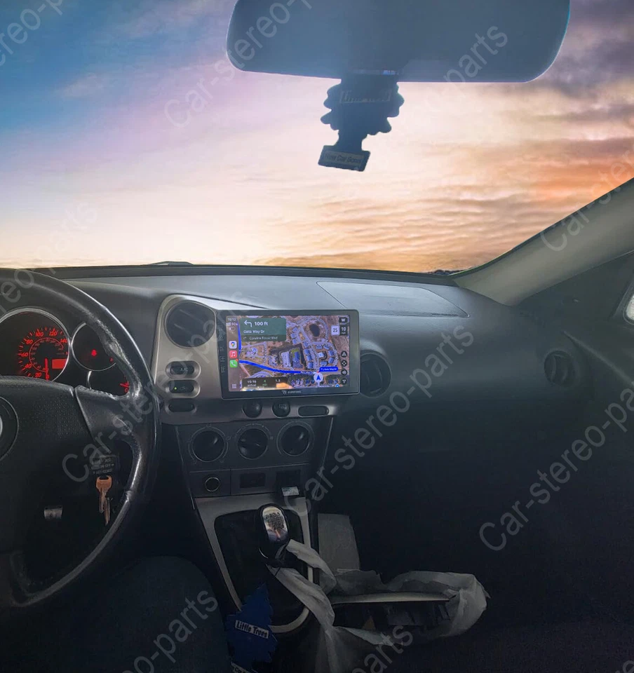 9" Car Stereo Radio GPS Fit For 2003-2004 Toyota Matrix Apple Carplay Android 13 - Imagem 2 de 4