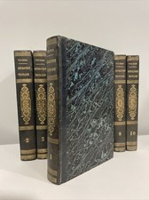 1844 - THIERS ADOLPHE - HISTOIRE DE LA RÉVOLUTION FRANÇAISE. 10 VOLUMES. FURNE. 
