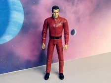 STAR TREK: TOS KHAN NOONIEN SINGH 7" ACTION FIGURE (2003, ART ASYLUM, USED)