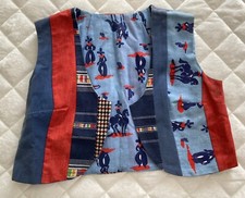 1970s Vintage Reversible Cowboy Patchwork Vest