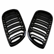 für BMW 3er E46 Limousine 2001-2005 Facelift Nieren Grill Kühlergrill Schwarz