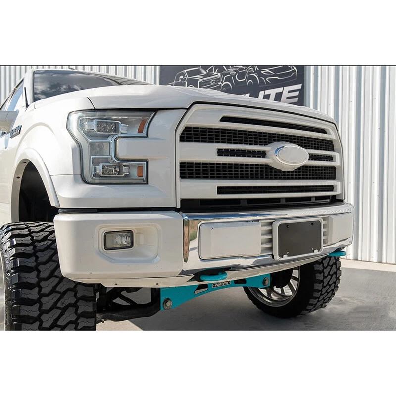 White Platinum Front Grille W/O Camera For 2015 2016 2017 Ford F-150 Platinum - Image 2 of 4