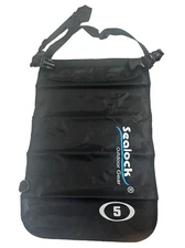 5L Dry Bag Camping Boating Outdoor Waterproof Strap Black 