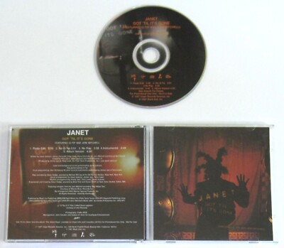 Janet Jackson - USA Promo CD Single- ''Got 'Til It's Gone'' - 5 versions - disc NM