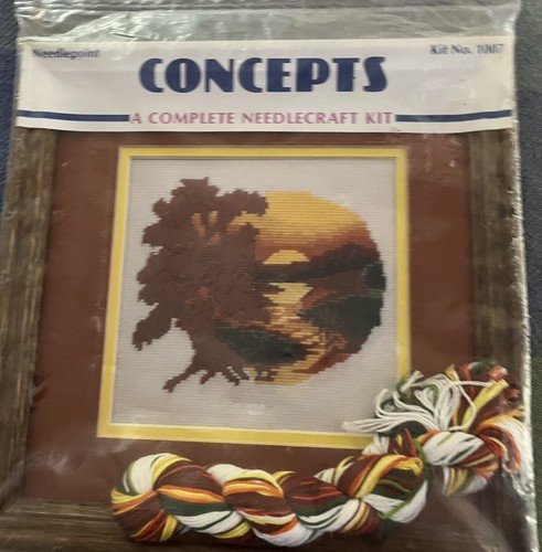 Kit punti croce con telaio e tappetino inclusi Concepts punto ago. - Foto 9 di 9