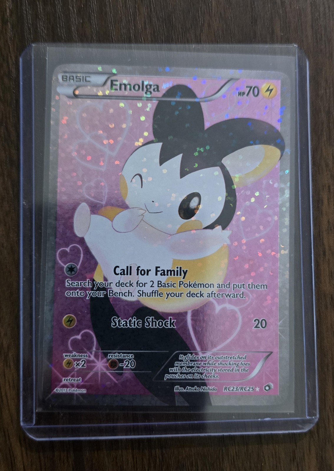 Emolga (Full Art) RC23/RC25 Legendary Treasures: Radiant Collection Holo