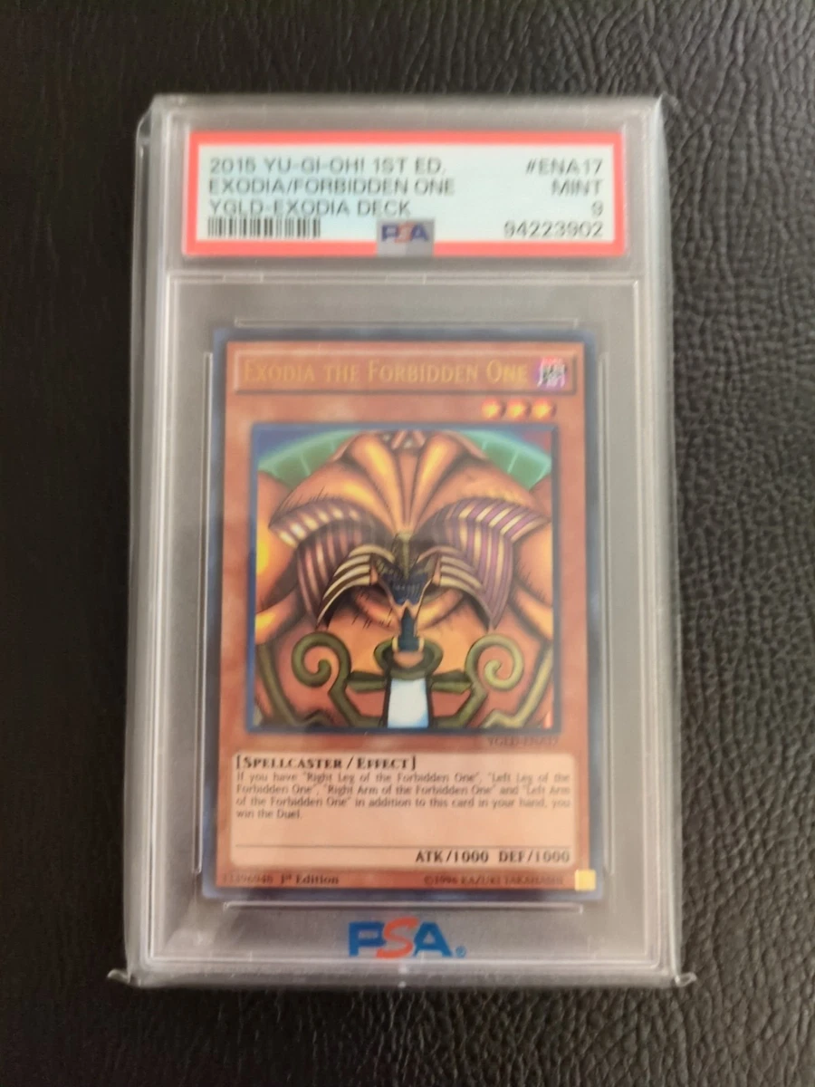 Exodia Konami Yu-Gi-Oh! TCG Professional Sports Authenticator (PSA