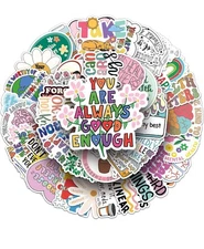 100 pcs Mental Health Stickers Decals, Mental Health Awareness Stickers