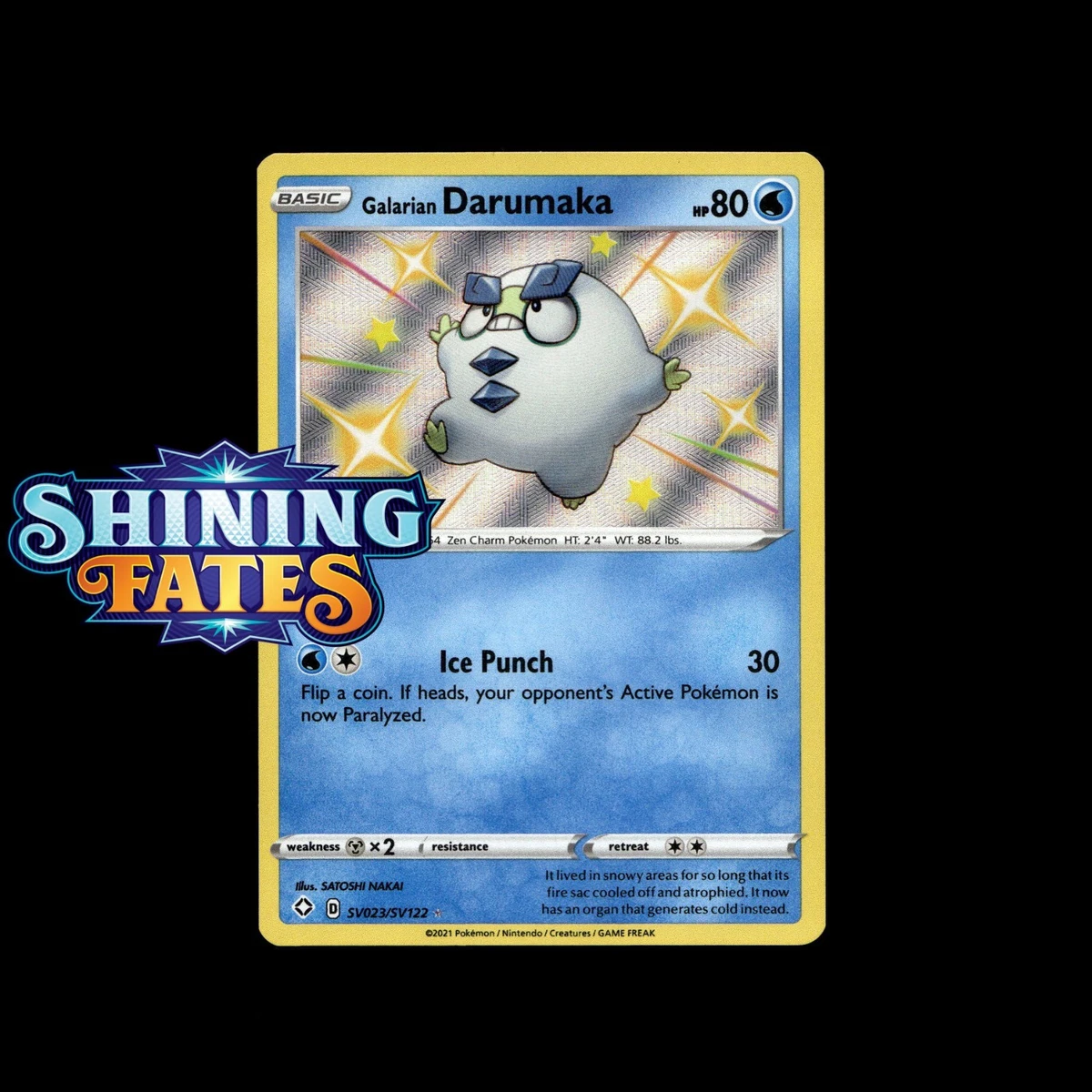 galarian darumaka pokemon card Galarian Darumaka Pokémon TCG Cards for sale