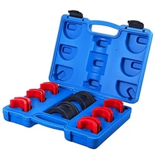 Motorcycle Fork Seal Driver Tool Kit  Universal 14PCS Fork Seal Installer 