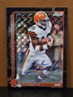 2025 Topps Chrome Josh Cribbs Black Refractor (RAW)
