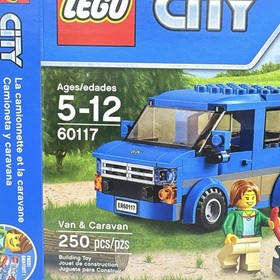 LEGO CITY Van & Caravan 60117 Retired 2016- Box Package Only