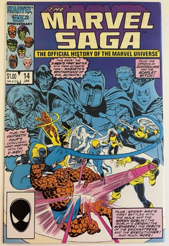 Marvel Saga 1-22 VF/NM 1985 X-Men Spider-man Fantastic Four Hulk Thor - Picture 15 of 23