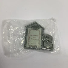 Metal Small Dog Picture Frame AMC Made In USA