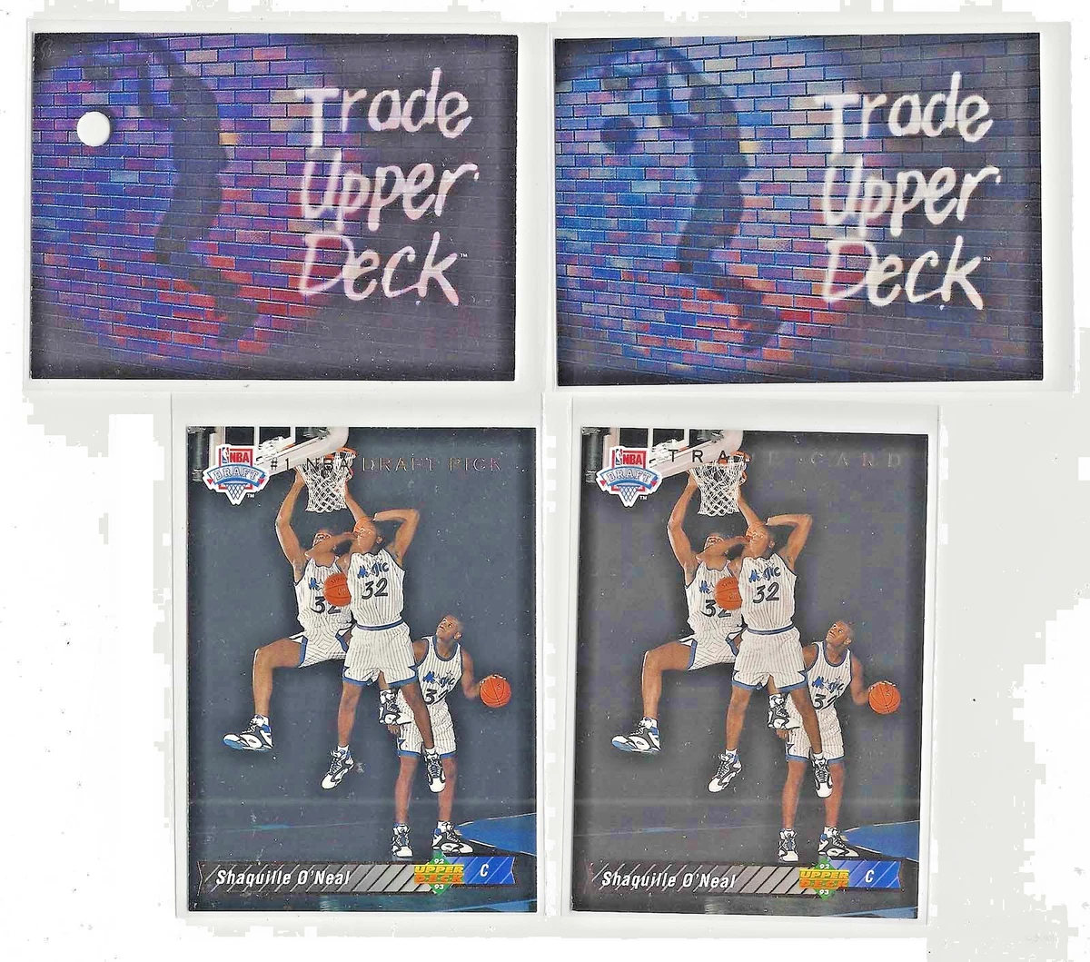 Shaquille O'Neal Basketball Rookie Original Sports Trading Cards