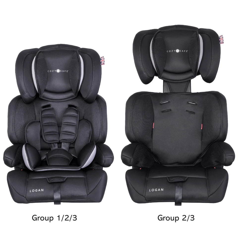 Cozy N Safe Logan Car Seat 9-36kg Group 1/2/3 5-Point Harness Booster 9m-12 Yrs - Image 3 of 4
