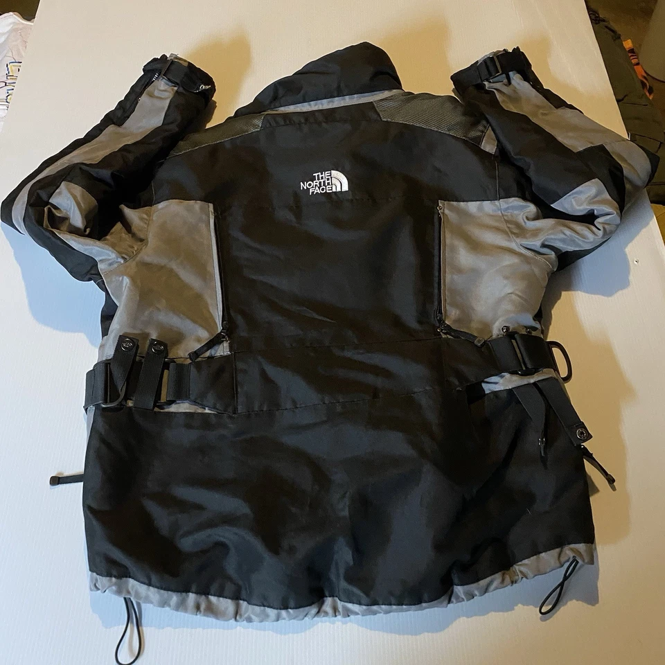 VTG The North Face Mens Jacket Black LARGE Steep Tech Scot Schmidt BROKEN ZIPPER - Image 4 of 4