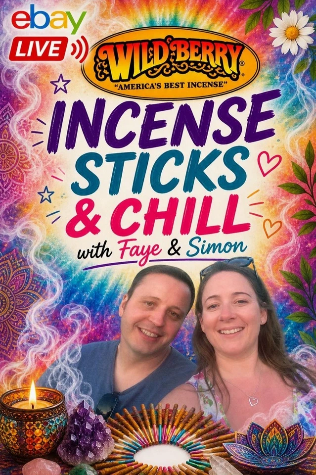 🔥 Light Up & Chill ✌️ Wild Berry Incense with Faye & Simon