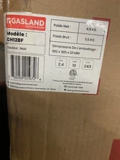 GASLAND 12" 2 Burner Slide Control Electric Cooktop CH12BF (NEW)