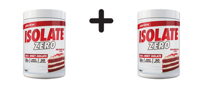 2 x Per4m Whey Isolate Zero (900g) Red Velvet Cake (61,11 EUR/kg)
