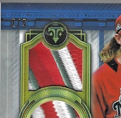 Charlie Blackmon 2019 Topps Triple Treads All Star Patches Triple Patch 2/9 💲 Foto 2 de 3